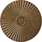 Ekena Millwork Shakuras Ceiling Medallion (For Canopies up to 5 1/2"), Hand-Painted Rubbed Bronze, 29 1/2"OD x 2"P CM30SHRZS - alternate 1